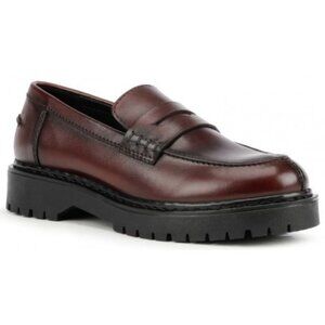 Geox Bleyze Bordeaux Loafers